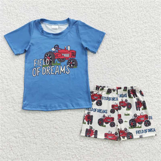 field of dreams boys summer sets kids clothes