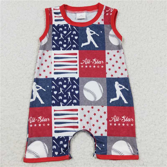 baseball jumpsuit boy rompers kids baby clothes