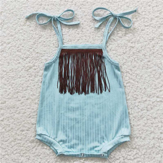 tassel baby bubbles girls rompers