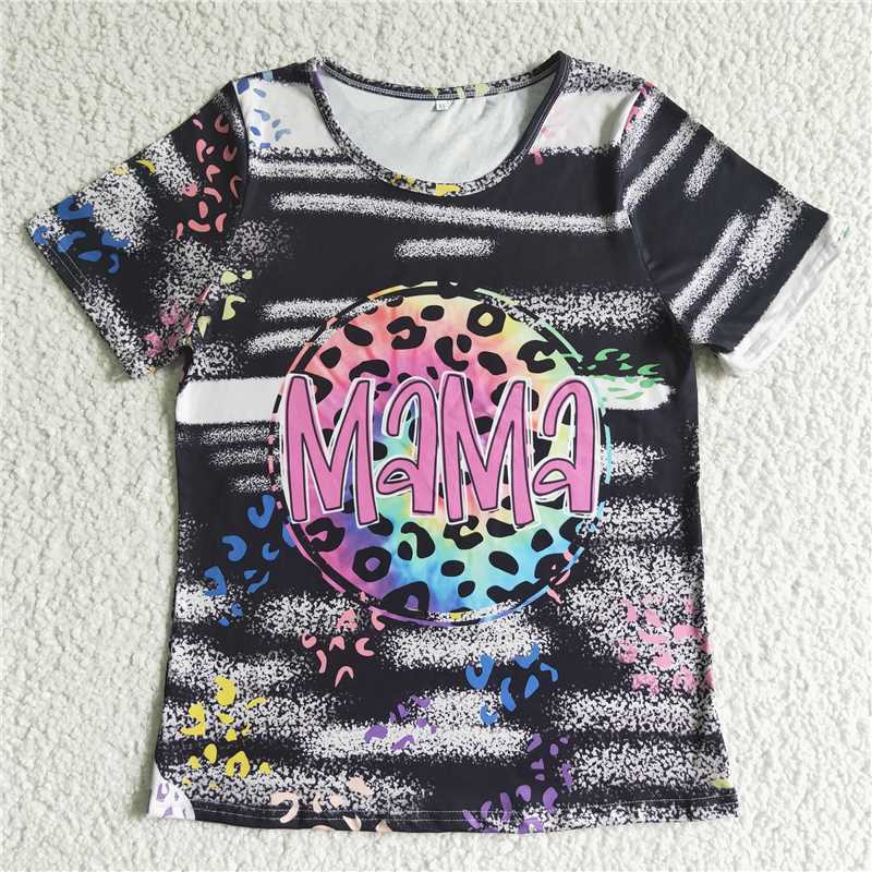 "mini" mom & me short sleeve t-shirt adult and kids top