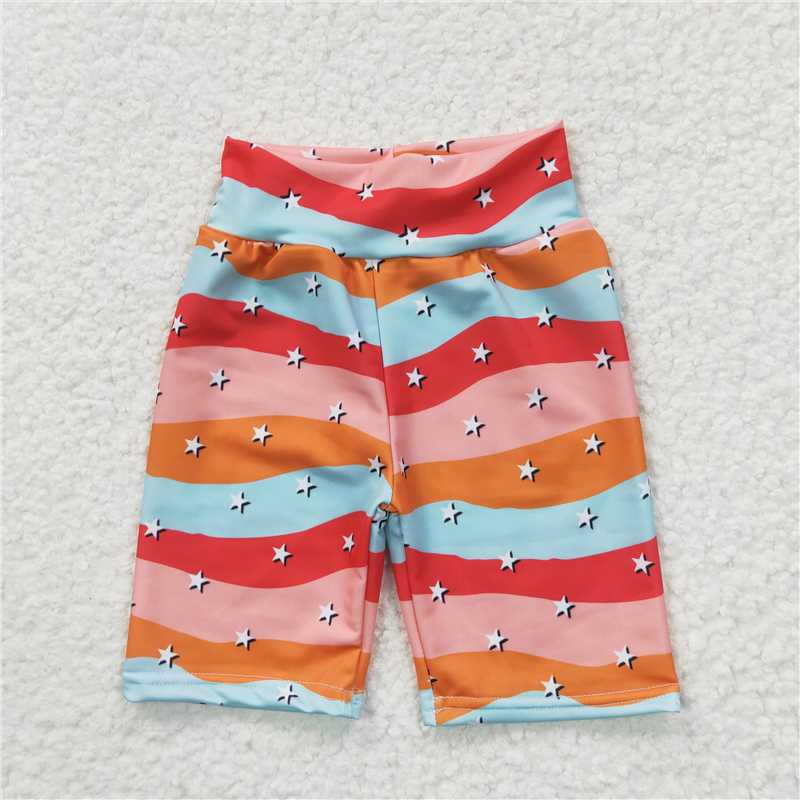 SS0033 summer star kids girls Shorts