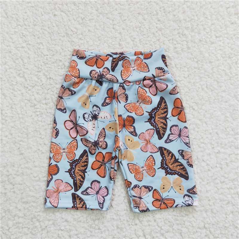 SS0031 summer Butterfly kids girls Shorts