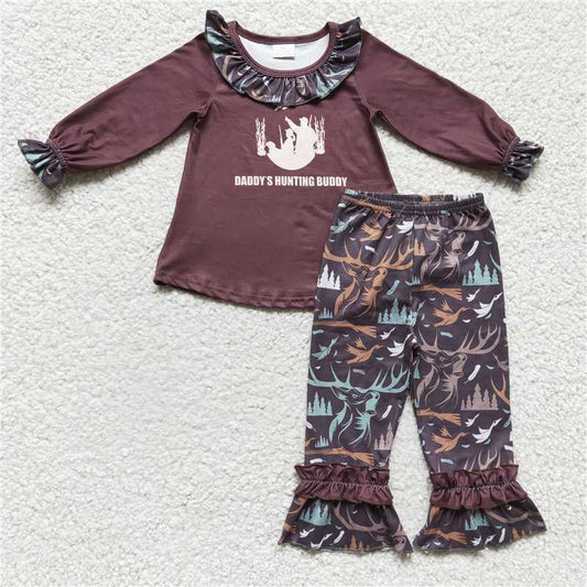 jesus shirt pants 2 pieces girl outfits kids clothes