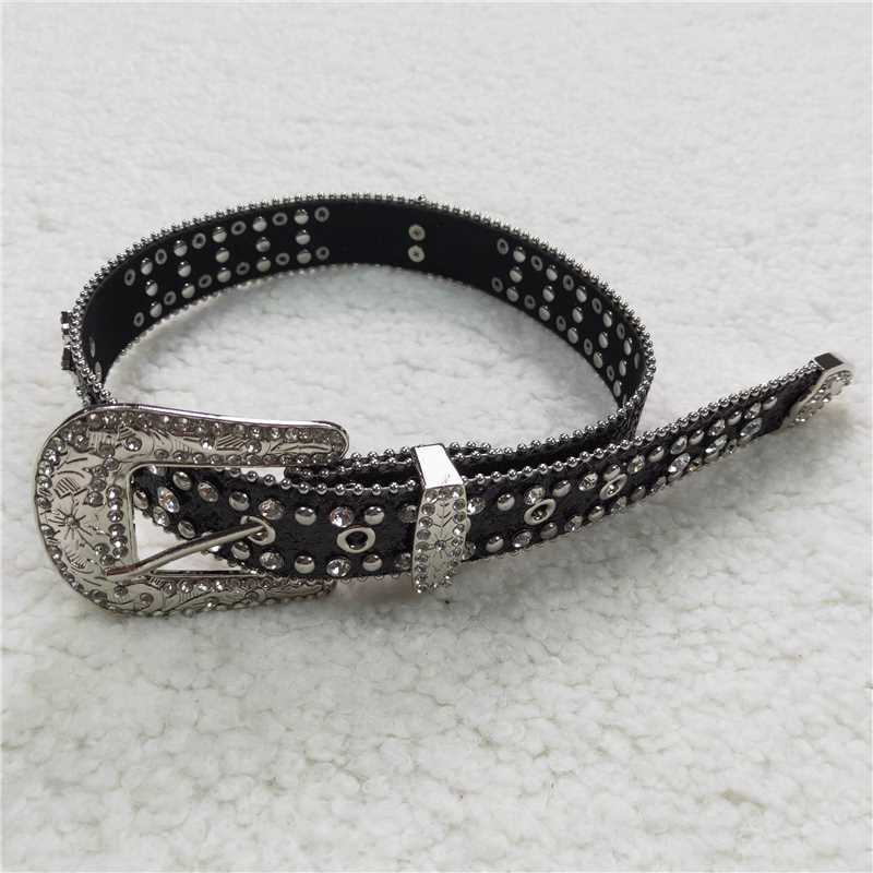 kids sparkling black belt accessories