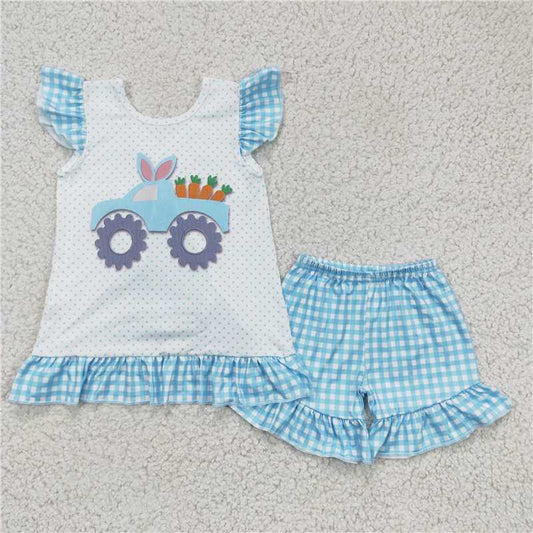 easter truck carrot sets blue boy outfits