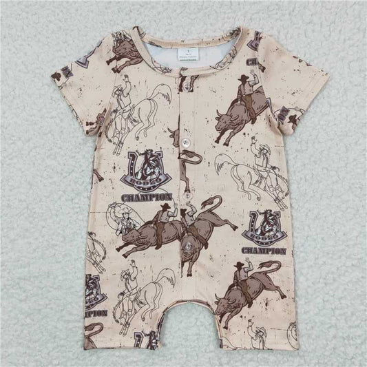 cowboy jumpsuit boy rompers kids baby clothes