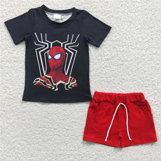 spider man boys summer sets