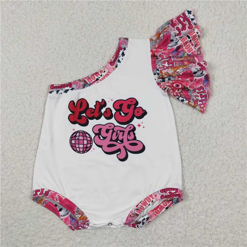 let't go baby kids rompers boys bubbles