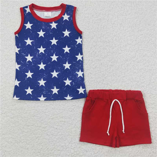 july 4th boys summer sets