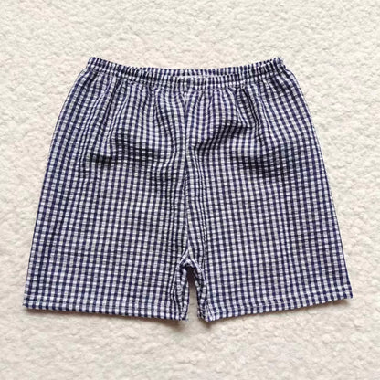 seersucker boys shorts summer kids clothes