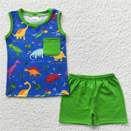 Dinosaur boys summer sets