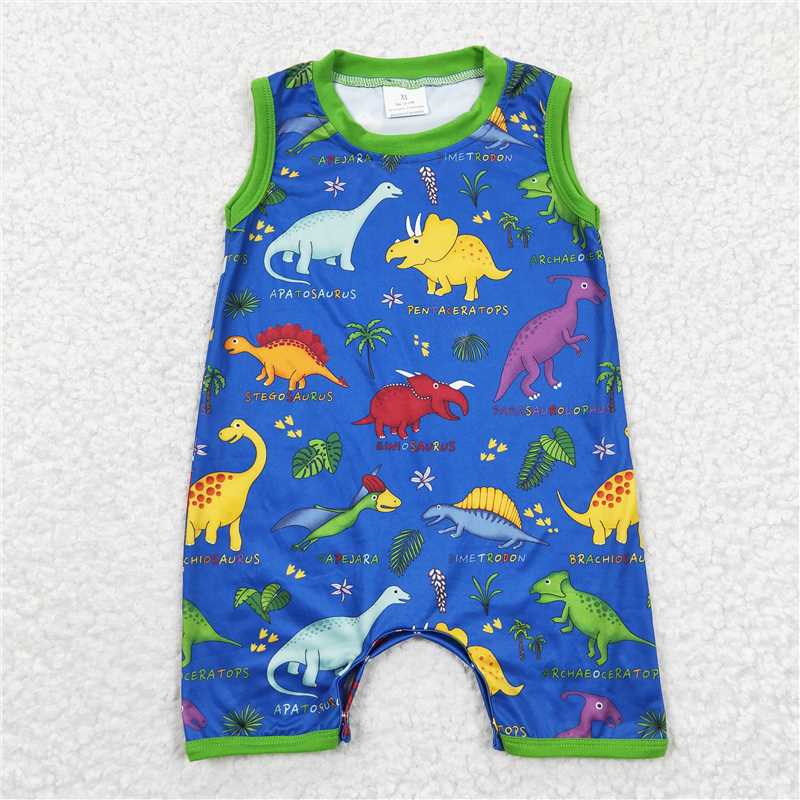 Dinosaur jumpsuit boy rompers kids baby clothes