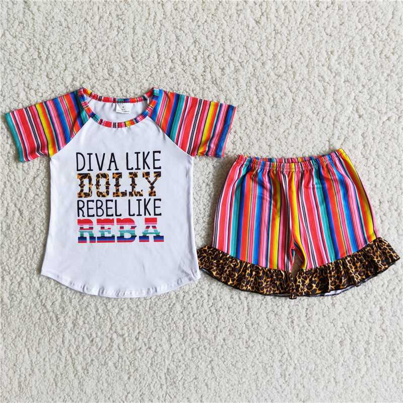 girls summer sets 2 pieces