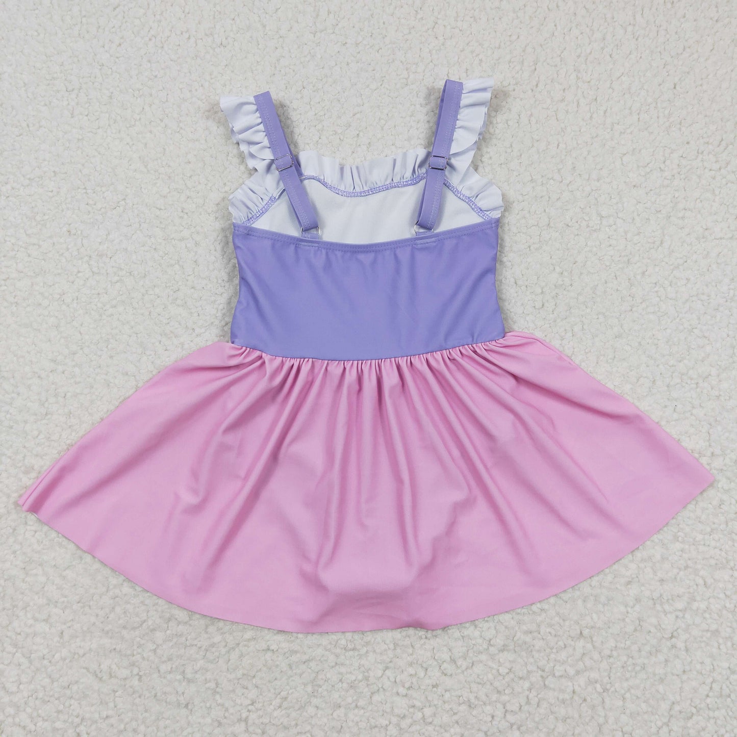 Princess dress girls swimsuit summer bathing suit