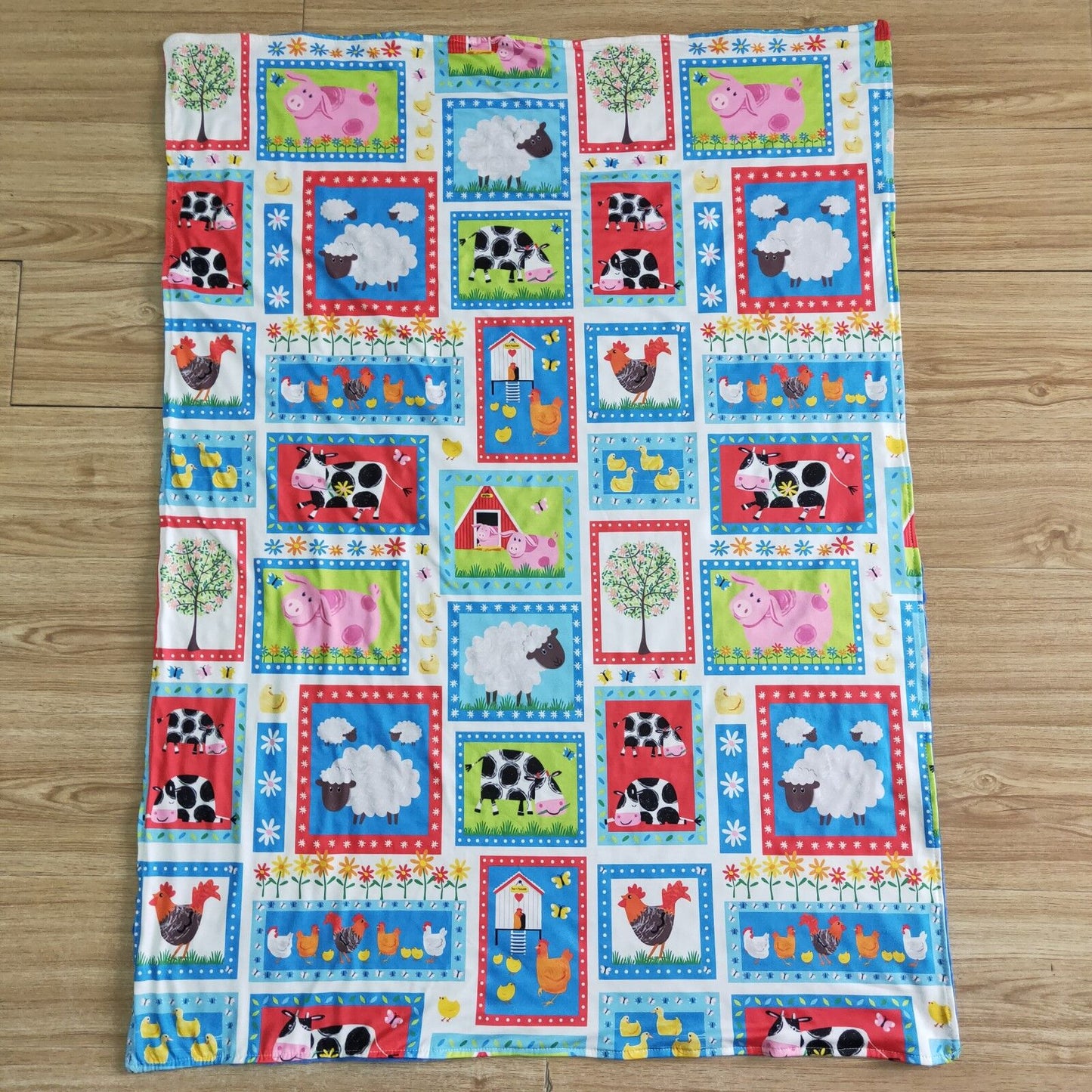 farm kids blankets size 29X43 inches milk silk and cotton