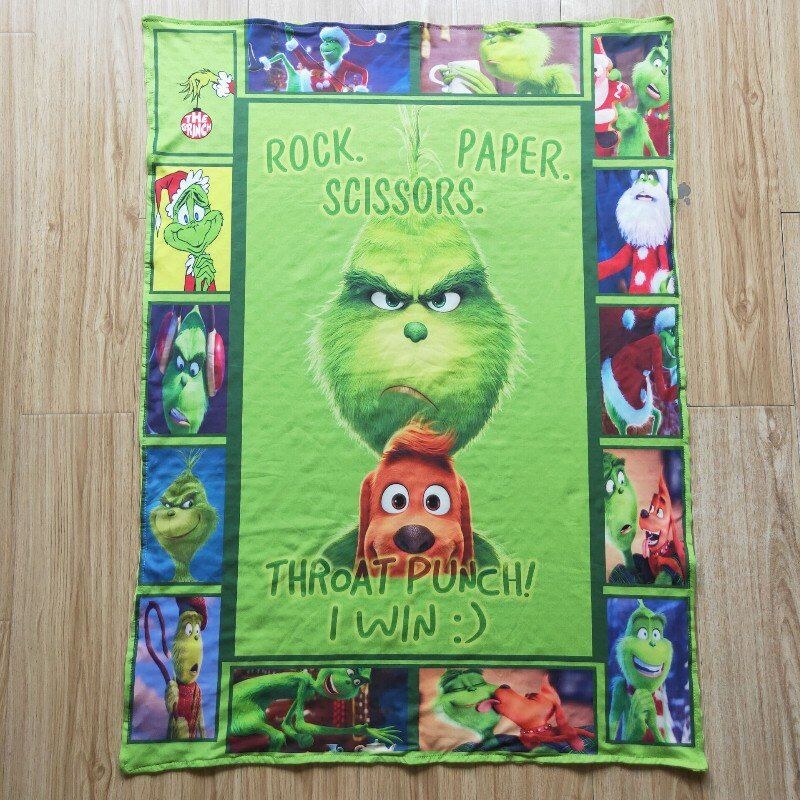 Kids blankets size 29X43 inches SOFT milk silk and cotton Christmas