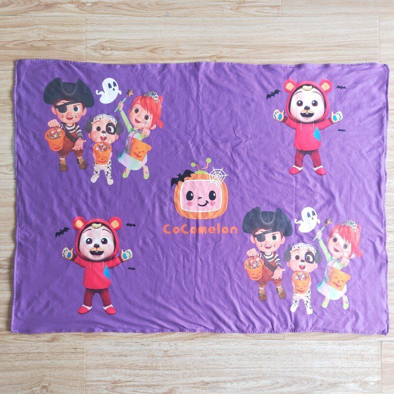 Halloween Kids blankets size 29X43 inches SOFT milk silk and cotton