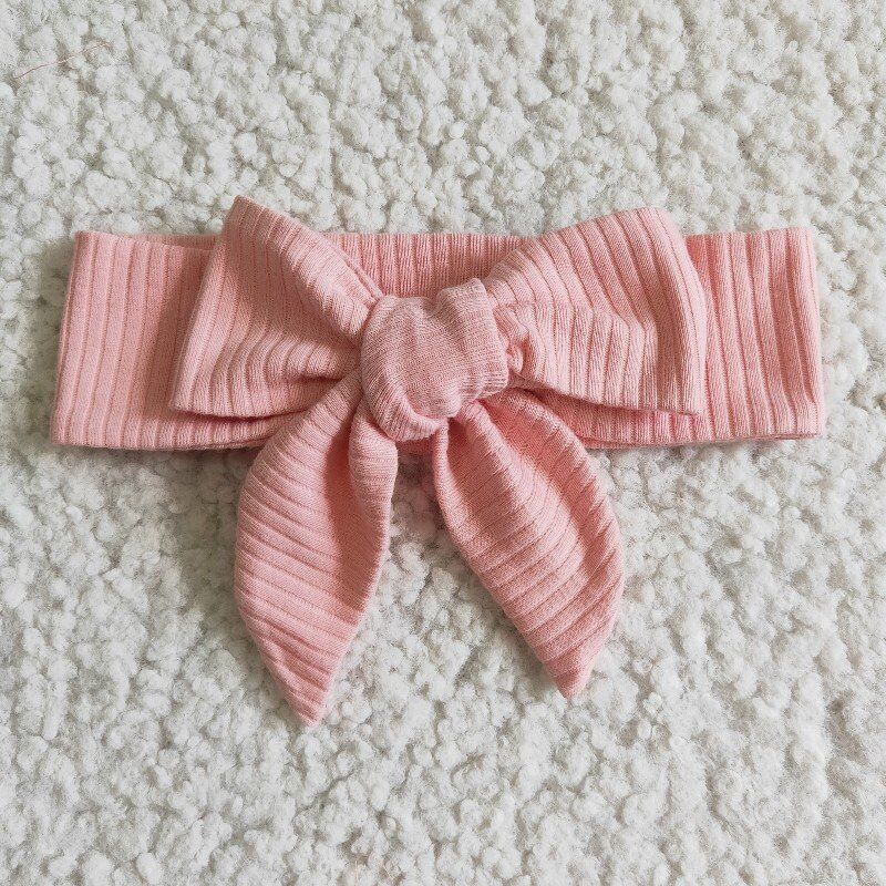 kids Girls bummies sets cotton solid color （Bows can purchased separately）