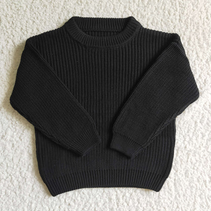 solid color kids Sweaters many colors fall winter top