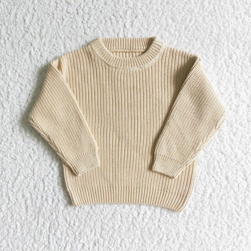 solid color kids Sweaters many colors fall winter top