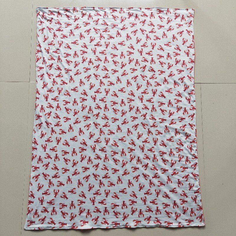 lobster blankets size 29X43 inches