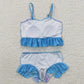 mermaid swimsuit girls summer bathing suit