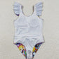 panda swimsuit girls summer bathing suit