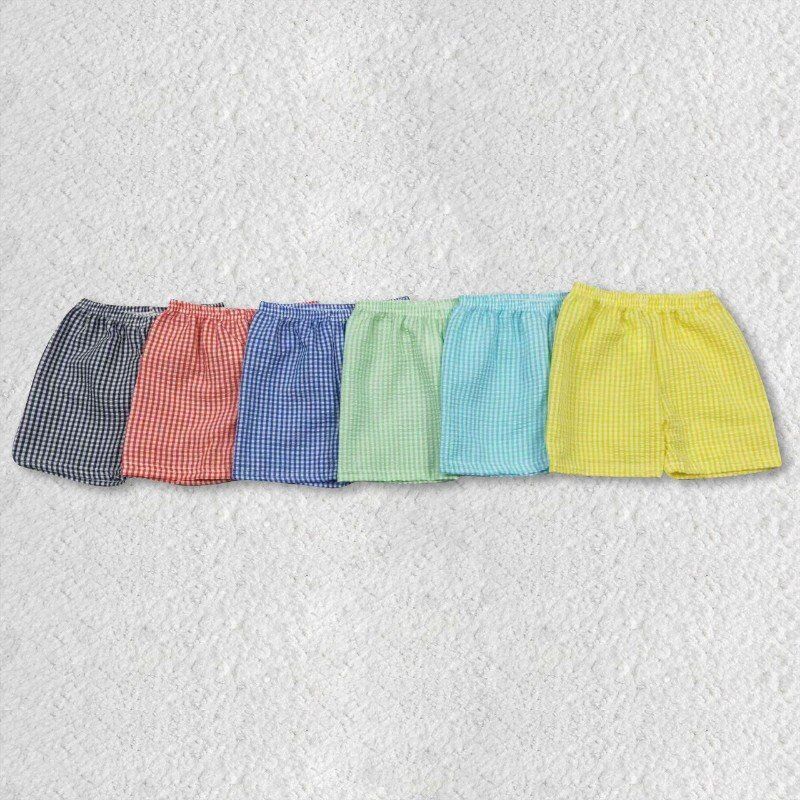 seersucker boys shorts summer kids clothes