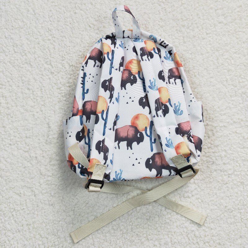 kids bags cow backpack