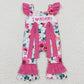 i love mommy girls jumpsuit baby rompers