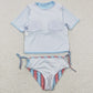 rainbow girls swimsuit summer bathing suit